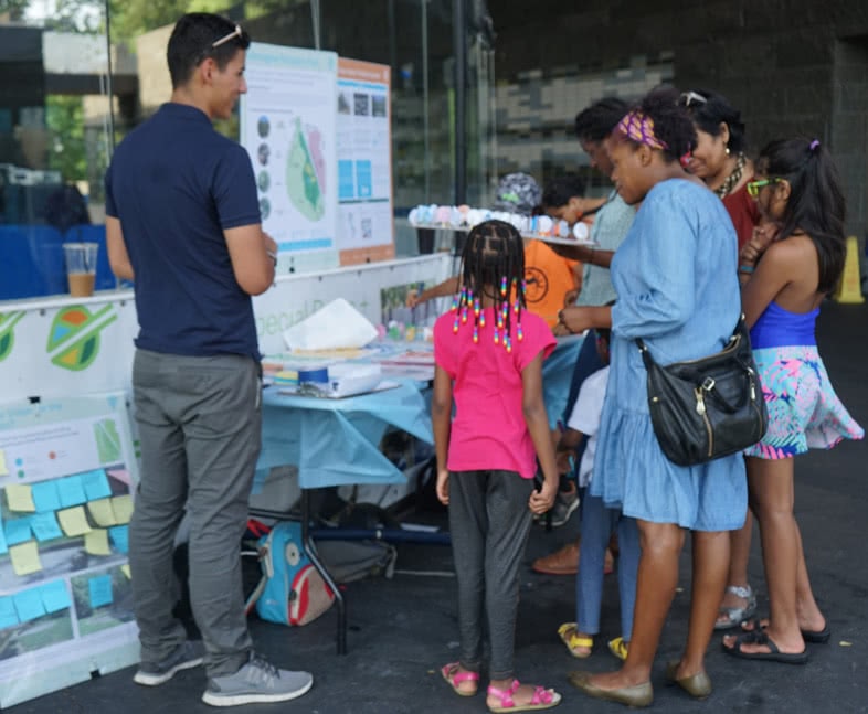 The Vale, Prospect Park popup engagement photo