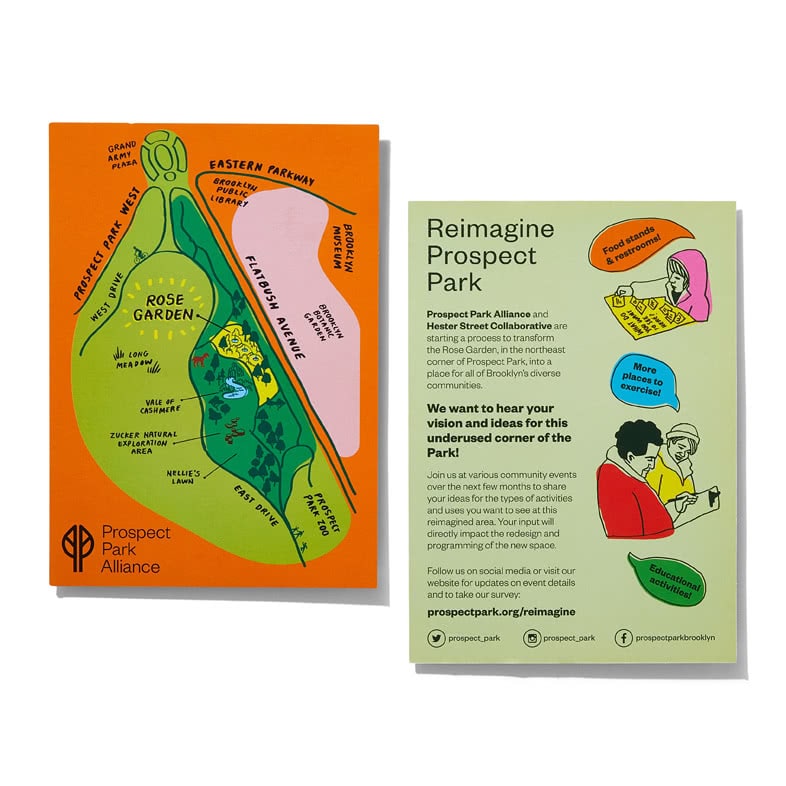 The Vale, Prospect Park engagement postcards