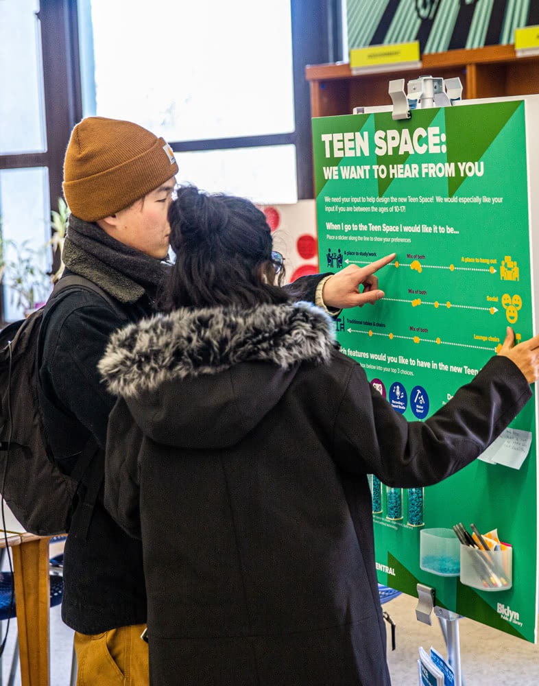 Brooklyn Public Library-Central renovation engagement